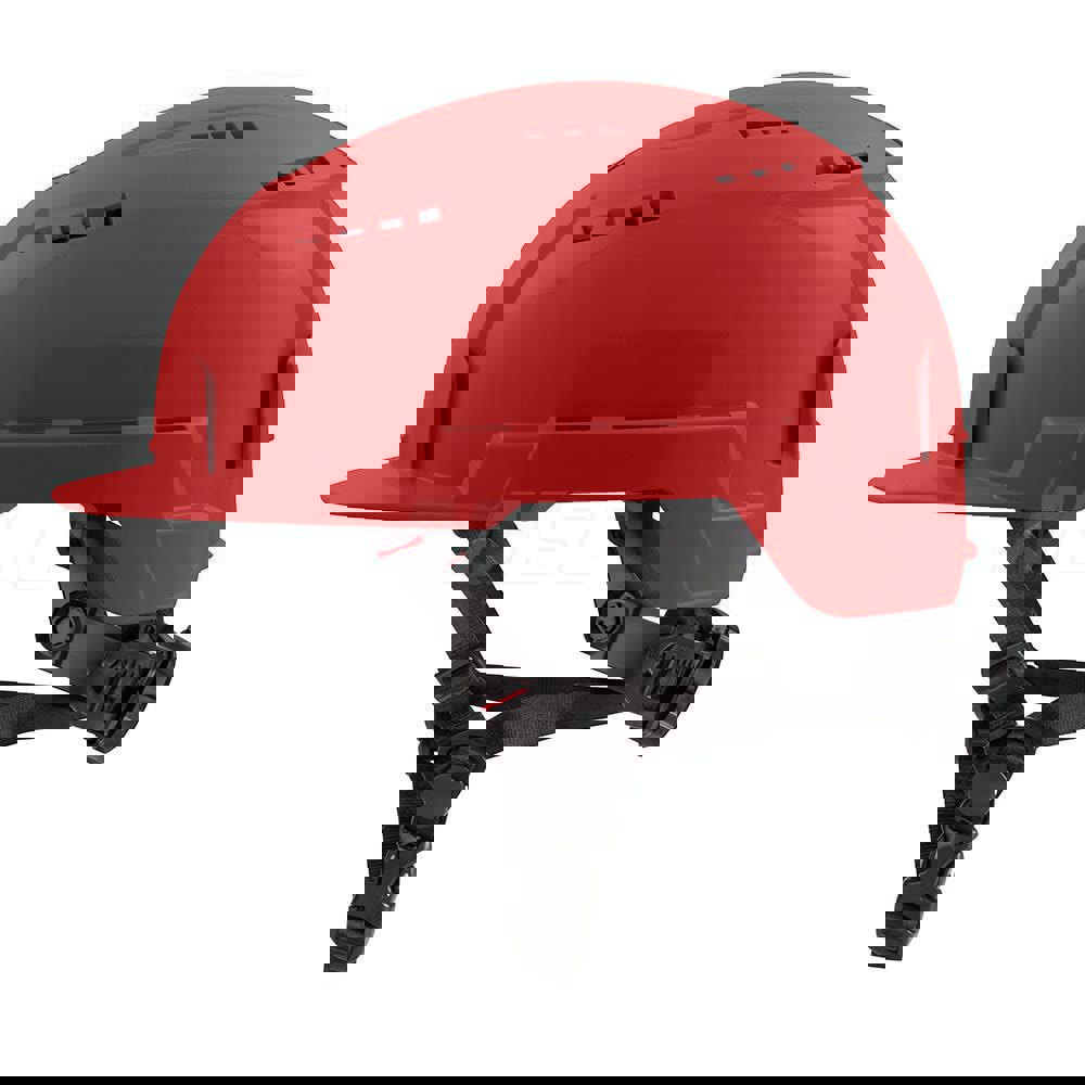 Hard Hat: Impact-Resistant, Front Brim, Class C, 4-Point Suspension